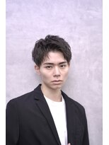 トラスト ザ バーバー 東京駅八重洲店(TRUST the Barber)&nbsp;アップバング/ビジネスマンパーマ/メンズショート