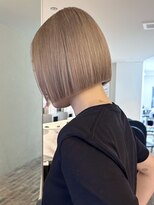 ザ スリック(THE SLICK)&nbsp;ベージュアッシュ背面ボブ×髪質改善