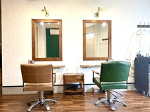 ヘアーサロン クレフ(Hair salon CLEF)の雰囲気（2席のマンツーマンスタイル！ご家族ベビーカーの来店も可能！）