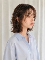 トリッカ 銀座(tricca)&nbsp;ボブパーマ/クセ毛風パーマ/ニュアンスパーマ/外はねパーマ/前髪