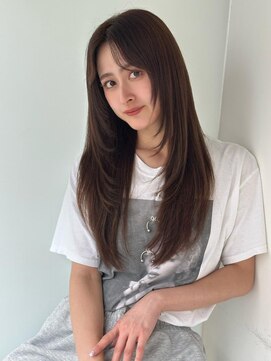 ソラ 麻布十番店(SORA) ロングレイヤー 髪質改善 髪質改善ストレート 縮毛矯正