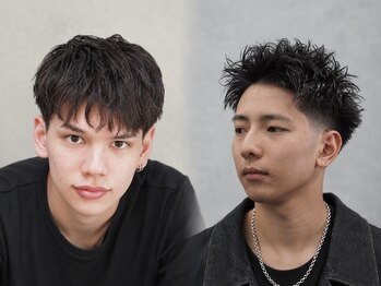 クロムトウキョウ ザ バーバー 新宿本店(CHROM TOKYO the Barber)の写真/<注目バーバー>トレンドも意識したメンズカット◎[新宿/MEN'S/メンズパーマ/フェード/眉毛/シェービング]
