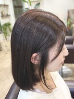 プラウドヘアー(Proud hair)&nbsp;タッセルボブ/ピンクベージュ/若白髪女子