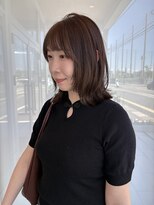 サラビューティーサイト 九大学研都市店(SARA Beauty Sight) ミディアムレイヤー/ウルフカット/レイヤーカット