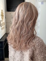 ジアン バイ ミルボン NU茶屋町+(GIEN by milbon)&nbsp;外国人風ミルクティーベージュ＠川原拓也