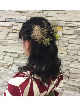 ラフォーレ ハーフアップ