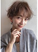 ふわくしゅパーマ◎大人かわいいショート