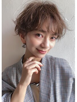 ベル 銀座5丁目店(Belle) ふわくしゅパーマ◎大人かわいいショート
