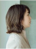 大人可愛いショートボブ