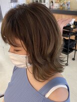 インプレス 発寒店(impres)&nbsp;モノトーン系カラー＋ハイライト・インナーカラー