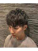 ツーブロックスタイル【ヒロ銀座】パーマ/刈り上げ/床屋