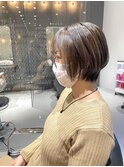 ぼかしハイライトor大人女性ショート[谷合