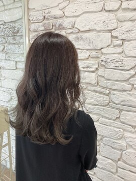 ヘアー ルセロ アット プリム(hair lucero @ prim) グレージュカラー