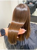 サイエンスアクア×髪質改善カラー×さら艶ロング