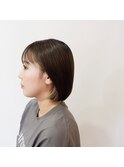 インナーカラーボブ