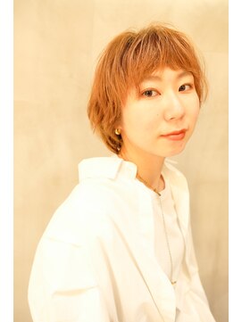 インプレッション(impression produced by LA’BO) 【札幌/impression佐藤】ふんわりくせ毛風ニュアンスショート