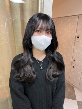 ガルボヘアー 名古屋栄店(garbo hair) #名古屋#栄#プルエクステ#韓国#ヨシンモリ#黒髪ロング