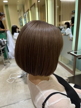 ブランシェ 高蔵寺店(BRANCHE) ★ケアブリーチ★透明感ベージュ【北川】