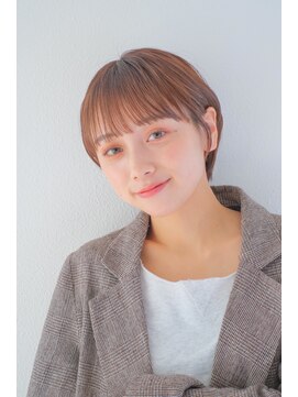 ガリカ 横浜(Gallica) 【Gallica】大人かわいい小顔丸みショート/お洒落ワイドバング