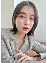 ガーデン オオタカノモリ(garden otakanomori)&nbsp;20代30代40代大人外ハネボブ×ツヤ髪スタイル×シースルーバング