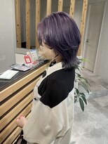 アイリー 名古屋(A/LEE)&nbsp;パープル／ボブウルフ