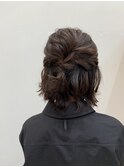 ハーフアップアレンジ　20代/30代/40代