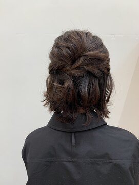 コクウ オーガニック(COQOO ORGANIC) ハーフアップアレンジ 20代/30代/40代