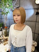 ゼスト フィーノ(ZEST fino) 【Sanae.】切りっぱなしボブ