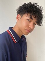 ツーダブルバイフィフス 西梅田店(WW.. by fifth)&nbsp;メンズパーマ波巻きパーマツイストスパイラルパーマツーブロック