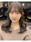 韓国レイヤー/韓国風/ボブ/髪質改善/黒髪/ブリーチなし〔池袋〕