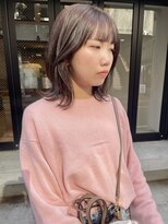 コフィー バイ メルト 吉祥寺(cofy by melt)&nbsp;【松本咲花】韓国風くびれミディ顔まわりカット透明感グレージュ