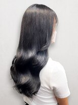 ヘアーエポック(hair epoque) グレーベージュカラーダークアッシュベージュくすみカラー黒髪