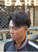 ツイストフェードショート
