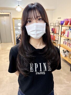 ミョンシル 【myonsil 山田】ワンホンレイヤー/ラベンダーピンク