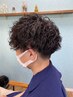 【8月限定】メンズカット＋メンズパーマ（スキャルプSP付き）￥6900