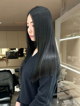 メゾンマイル 恵比寿(maison mile) グレージュカラー/髪質改善/暗髪/レイヤーカット[恵比寿駅]