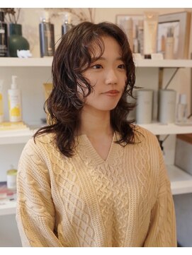 オルセン(OLSEN) medium layer×perm