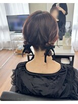 オウン(AUN)&nbsp;ツインリボンシニヨン