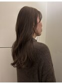 顔まわりレイヤーロング