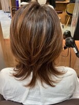 アニカ(anicca)&nbsp;大人ウルフ　ミディアムウルフ　　40代50代60代