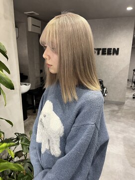 メイドバイスティーン(MADE BY STEEN) ミルクティーベージュ