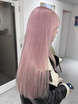 ペレ 渋谷(PELE) 着物/メルティカラー/似合わせカット/ウェーブミディアム/渋谷