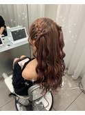 ヘアメ ☆ 量産型ヘアメリボンハーフツイン