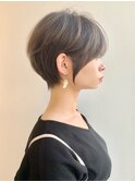 ◇大人可愛い20代30代40代50代前下がりショート　元重