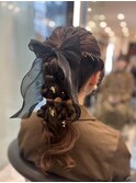 浅子小百合/結婚式におすすめツインポニー