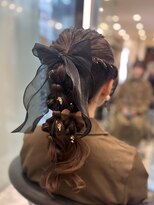 アピッシュ ギンザ(apish ginza)&nbsp;浅子小百合/結婚式におすすめツインポニー