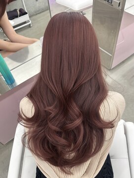 エヌアイ オモテサンドウ(ni omotesando) ピンクベージュ/ダブルカラー