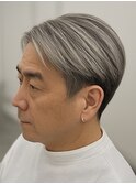 メンズハイライトバレイヤージュメッシュ