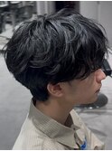 【シャドウパーマ】マッシュ/メンズパーマ/メンズカット/池袋