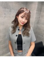 ルイス(L'wis)&nbsp;ワンブリーチで作る、中明度の透明感カラー！！